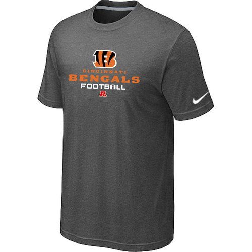 Nike Cincinnati Bengals Critical Victory NFL T-Shirt - Dark Grey